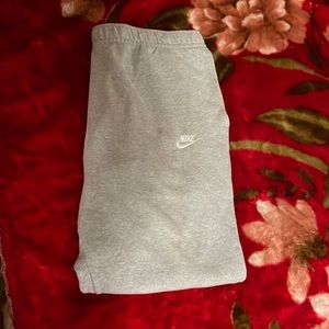 Grey Nike Sportswear Club Fleece